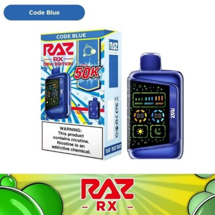 Code Blue RAZ RX50K Dew Edition Disposable Vape
