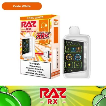 Code White RAZ RX50K Dew Edition Disposable Vape